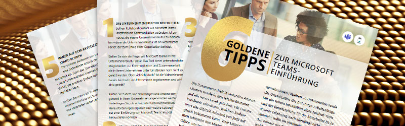 GOB-News 2021: 6 Goldene Tipps zu Microsoft Teams