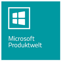 Button zur Microsoft Produktwelt